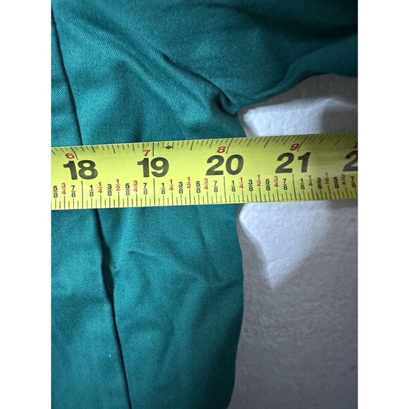 Motto Long Sleeve Button Front Dark Green Jacket w/ Pleat Detailing Size Medium - Picture 11 of 12